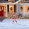 Glitzhome® 30" Metal Christmas Candy Cane Yard Stake